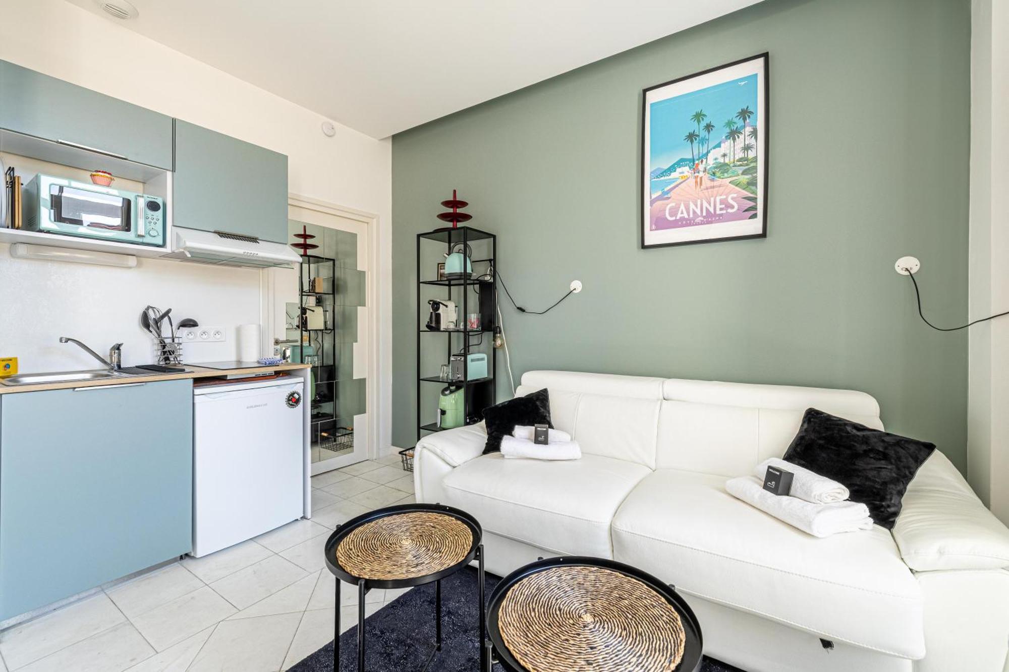 Private - Small Studio For Two At 5 Minutes From Croisette Κάννες Εξωτερικό φωτογραφία