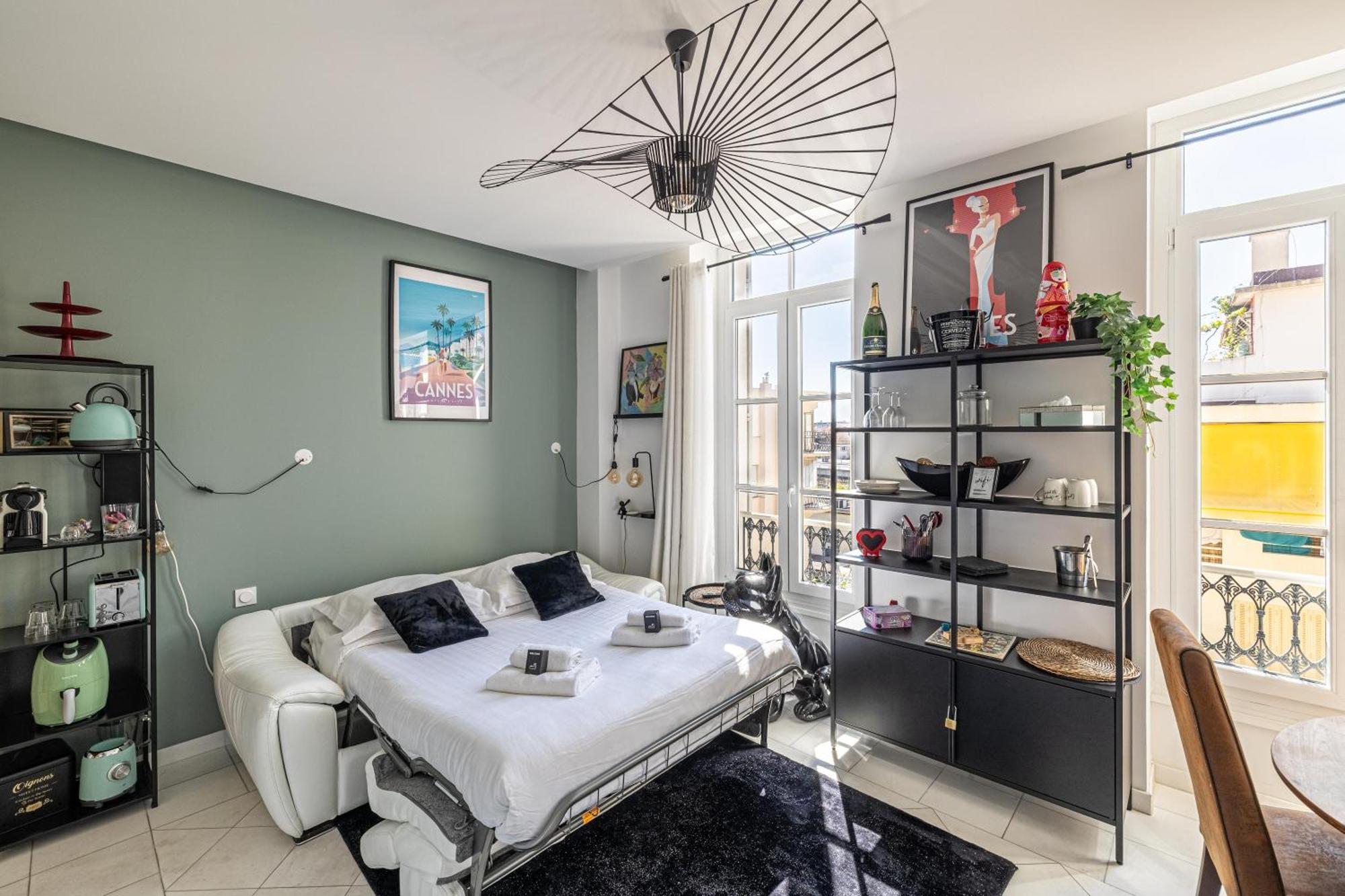 Private - Small Studio For Two At 5 Minutes From Croisette Κάννες Εξωτερικό φωτογραφία