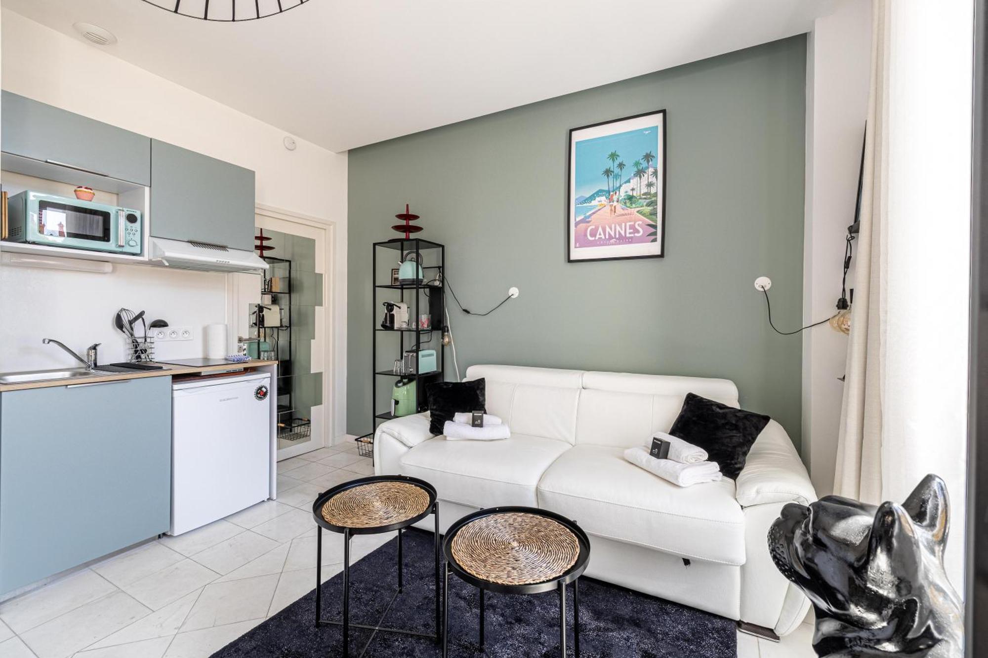 Private - Small Studio For Two At 5 Minutes From Croisette Κάννες Εξωτερικό φωτογραφία
